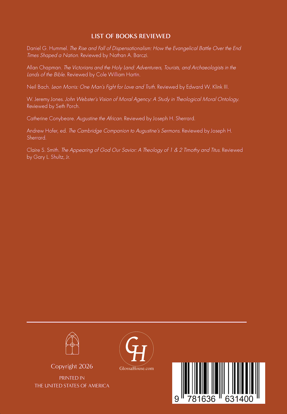 Center for Pastor Theologians Journal Vol. 13.1: Essays on a Theology of the Spirit