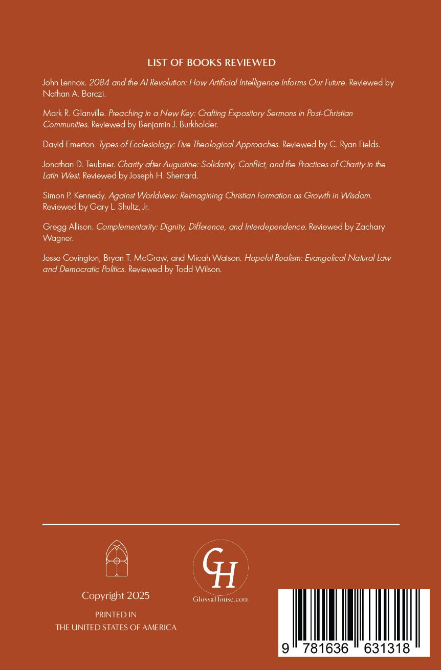 Center for Pastor Theologians Journal Vol. 12.2: Essays on a Theology of the Word