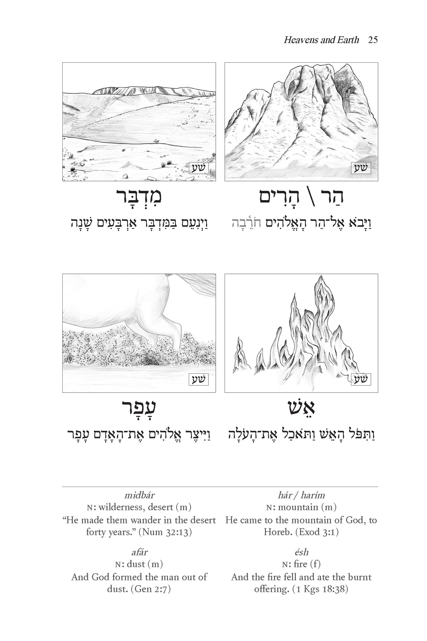 According to their Kinds: A Biblical Hebrew Picture Dictionary