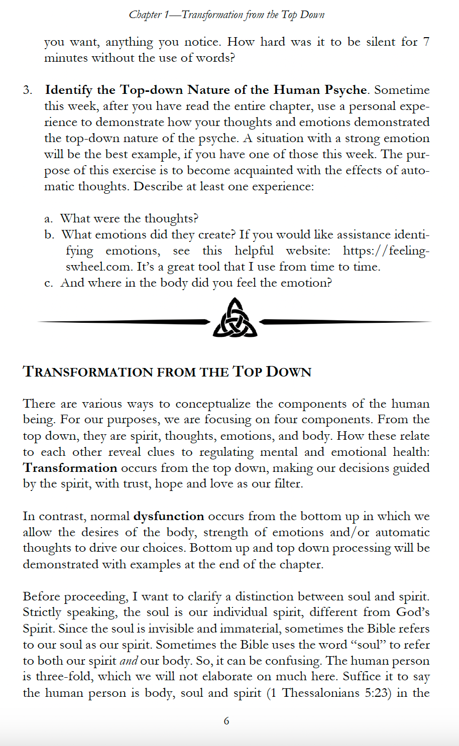 Jesus & the Soul: How our Spirit Transforms our Mind and Emotions