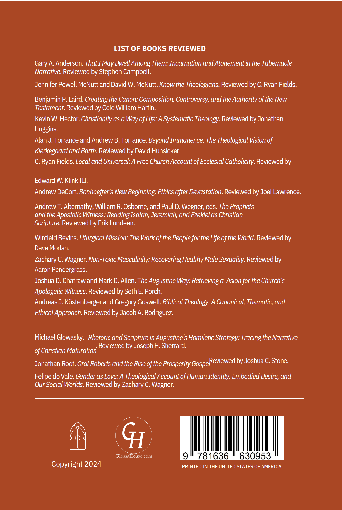 Center for Pastor Theologians Journal Vol. 11.1: Essays on Humility