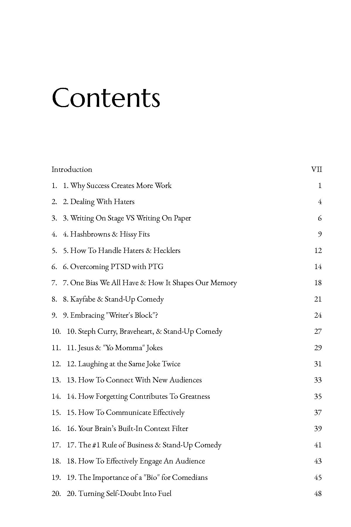 Comedy Mindhacks: 100 Mental Shifts  to Help Comedians & Creatives Succeed