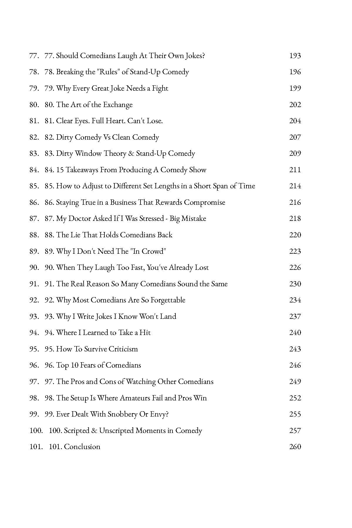 Comedy Mindhacks: 100 Mental Shifts  to Help Comedians & Creatives Succeed
