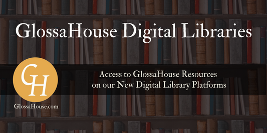 GlossaHouse Digital Library (GHDL) 1-Year Subscription