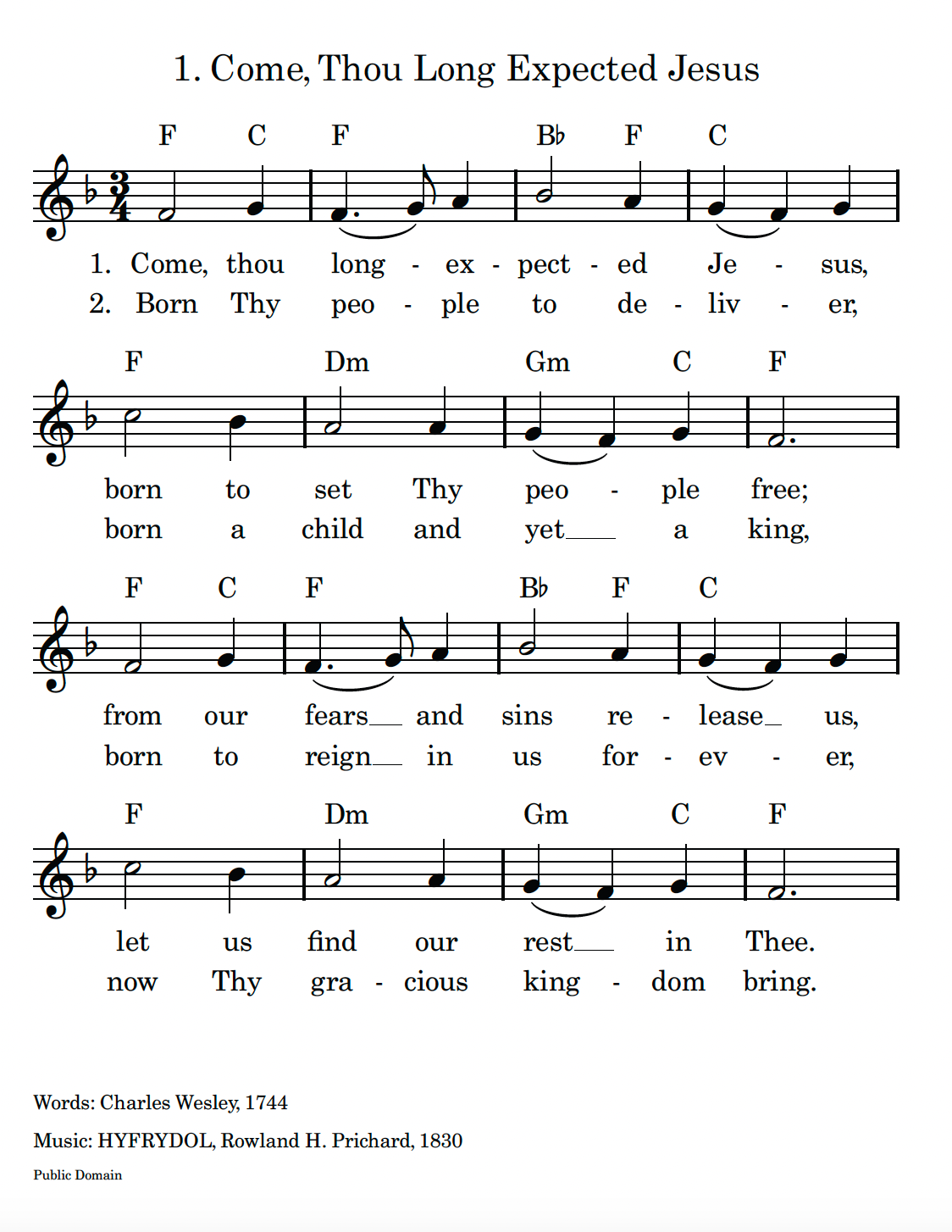 Hymns for All the Ages: Volume 1