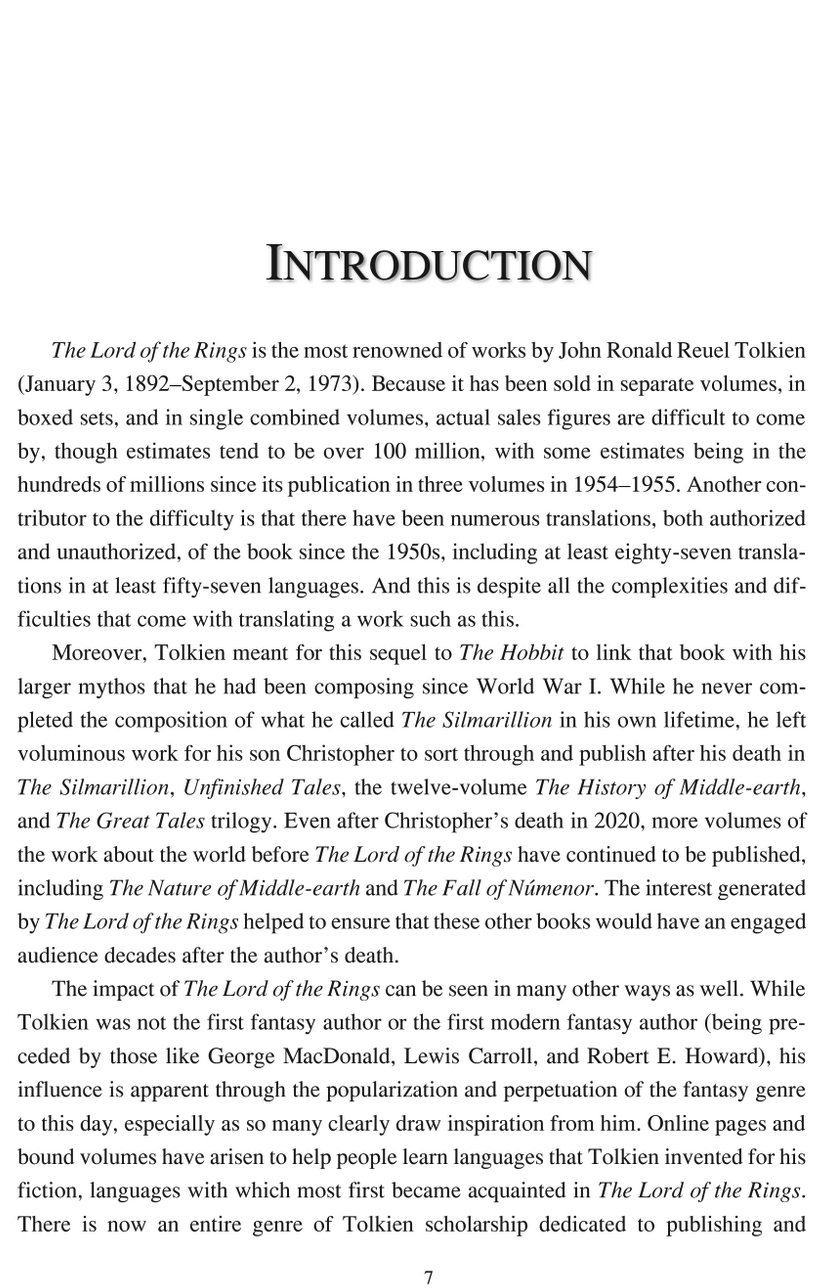 The Lord of Heaven and Middle-Earth: A Commentary on Tolkien’s Theological-Ethical Framework in The Lord of the Rings