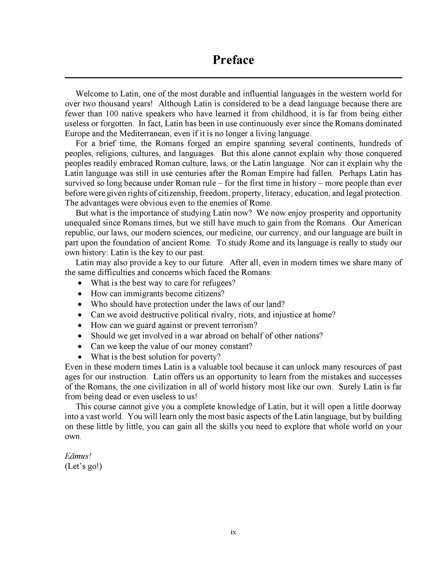 Schola Latina (Book 1): A Two-Year Interactive Latin Curriculum
