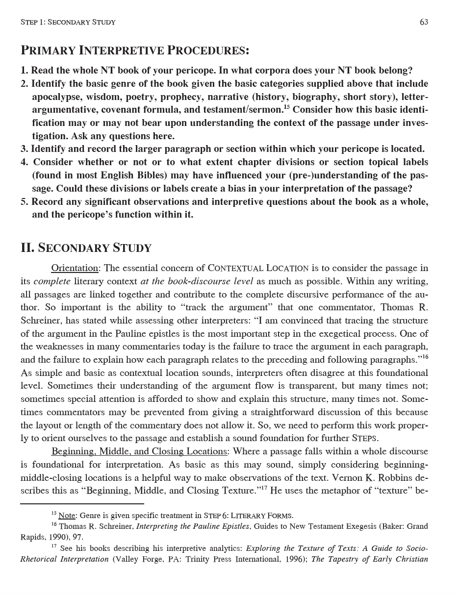 In Step with God's Word: Interpreting the New Testament with God's People