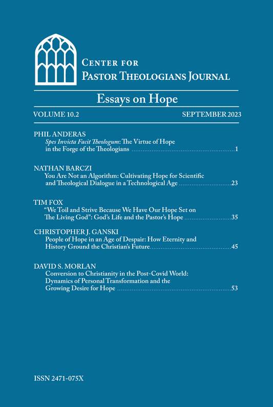 Center for Pastor-Theologians Journal 10.2
