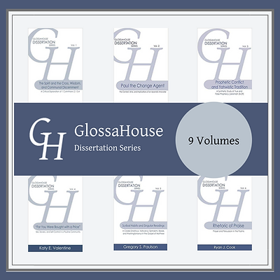 GlossaHouse Dissertation Series Bundle